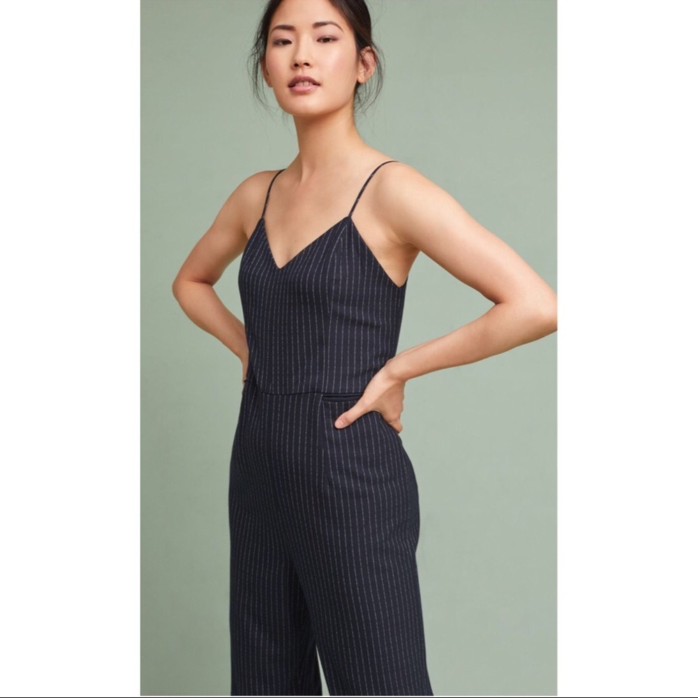 ANTHROPOLOGIE STRIPED JUMPSUIT NWT - Picture 3 of 8